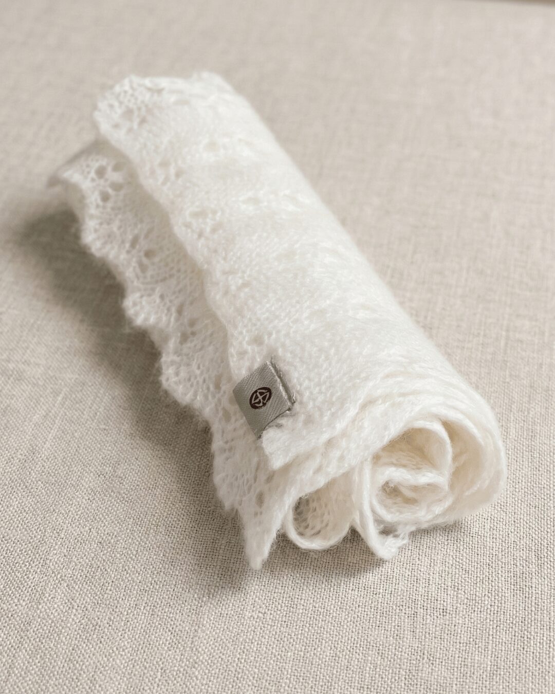 Altai Cashmere Lace Pointelle Scarf - image 5