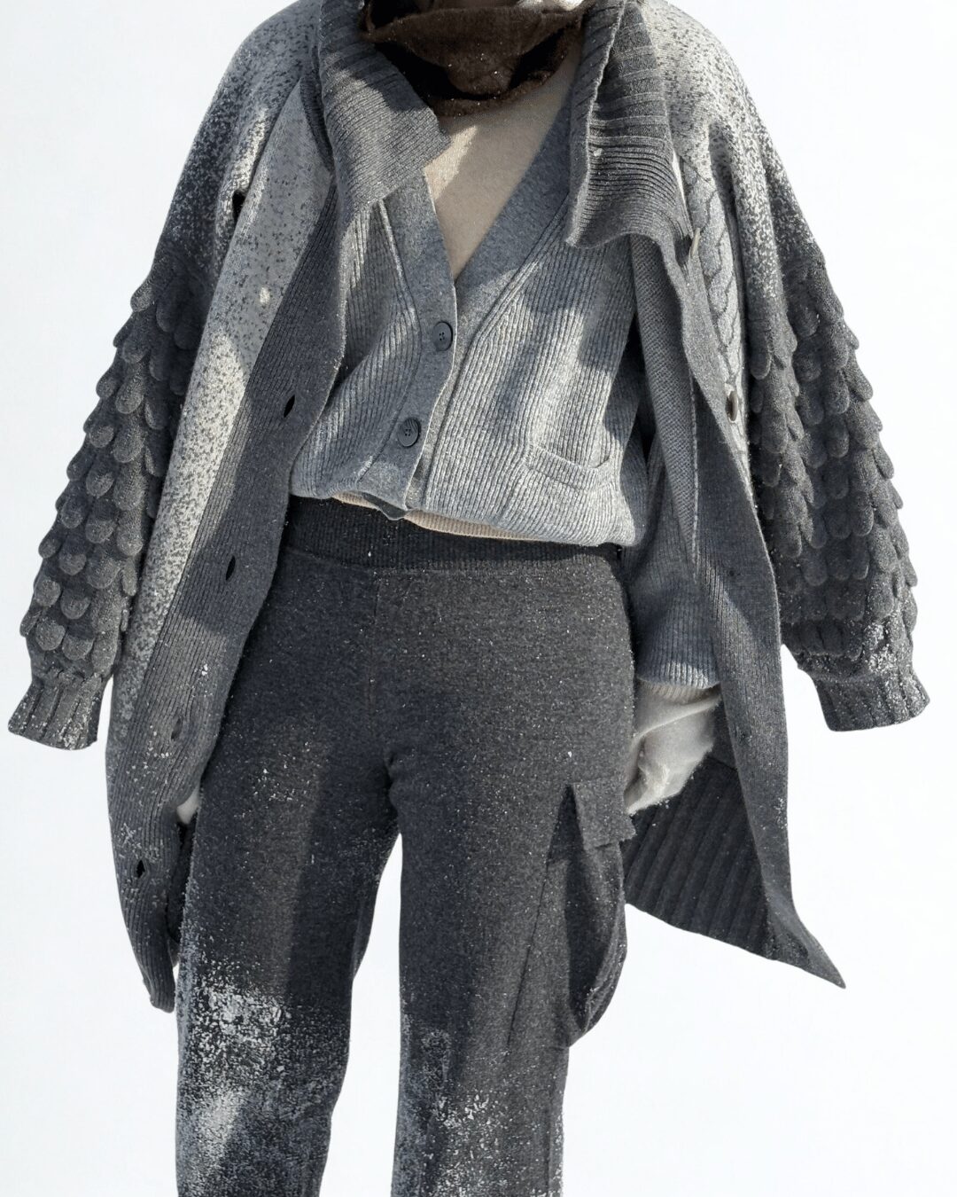 The Aurora Wing Cashmere Coat - image 6