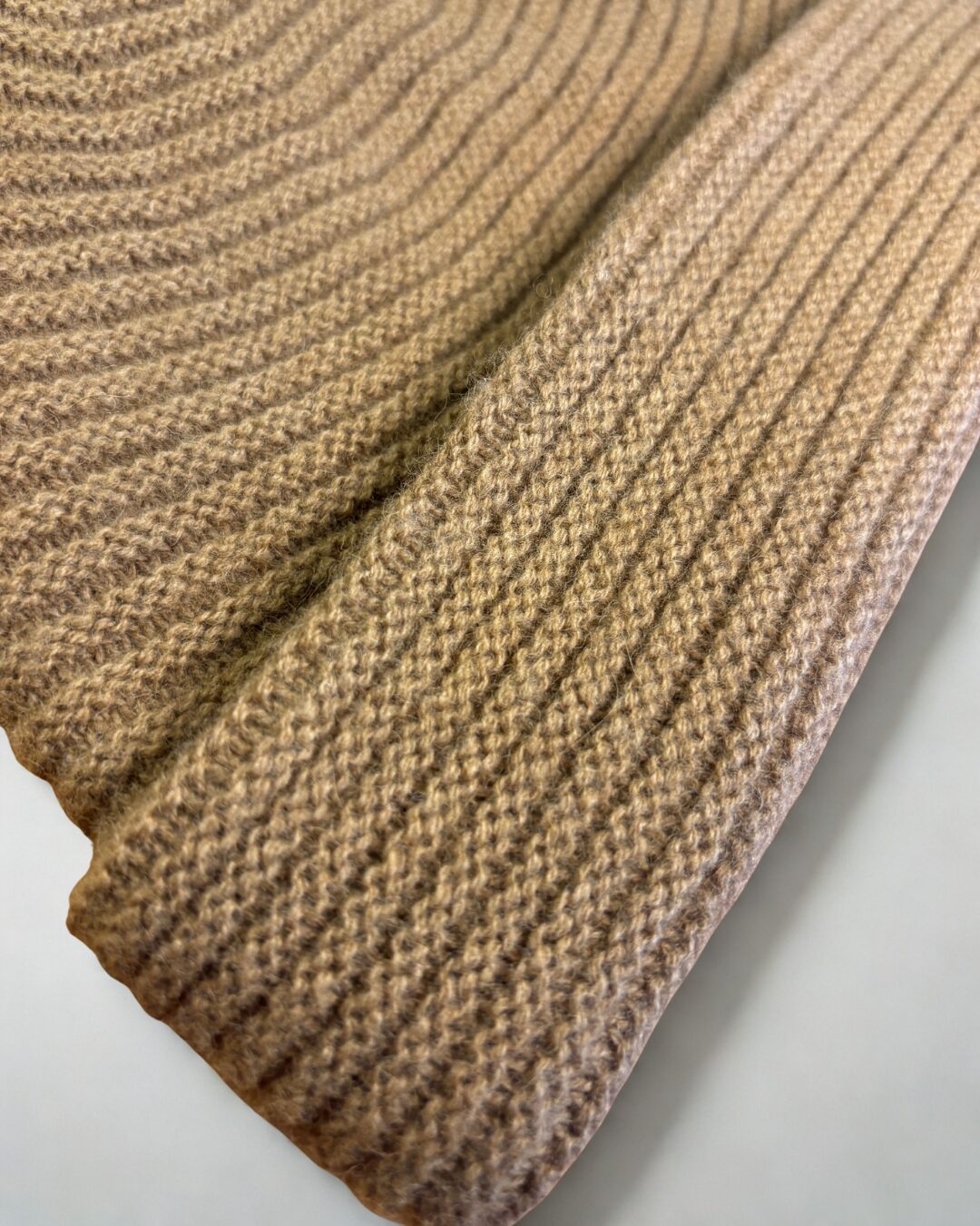 Camel Wool Beanie - image 3