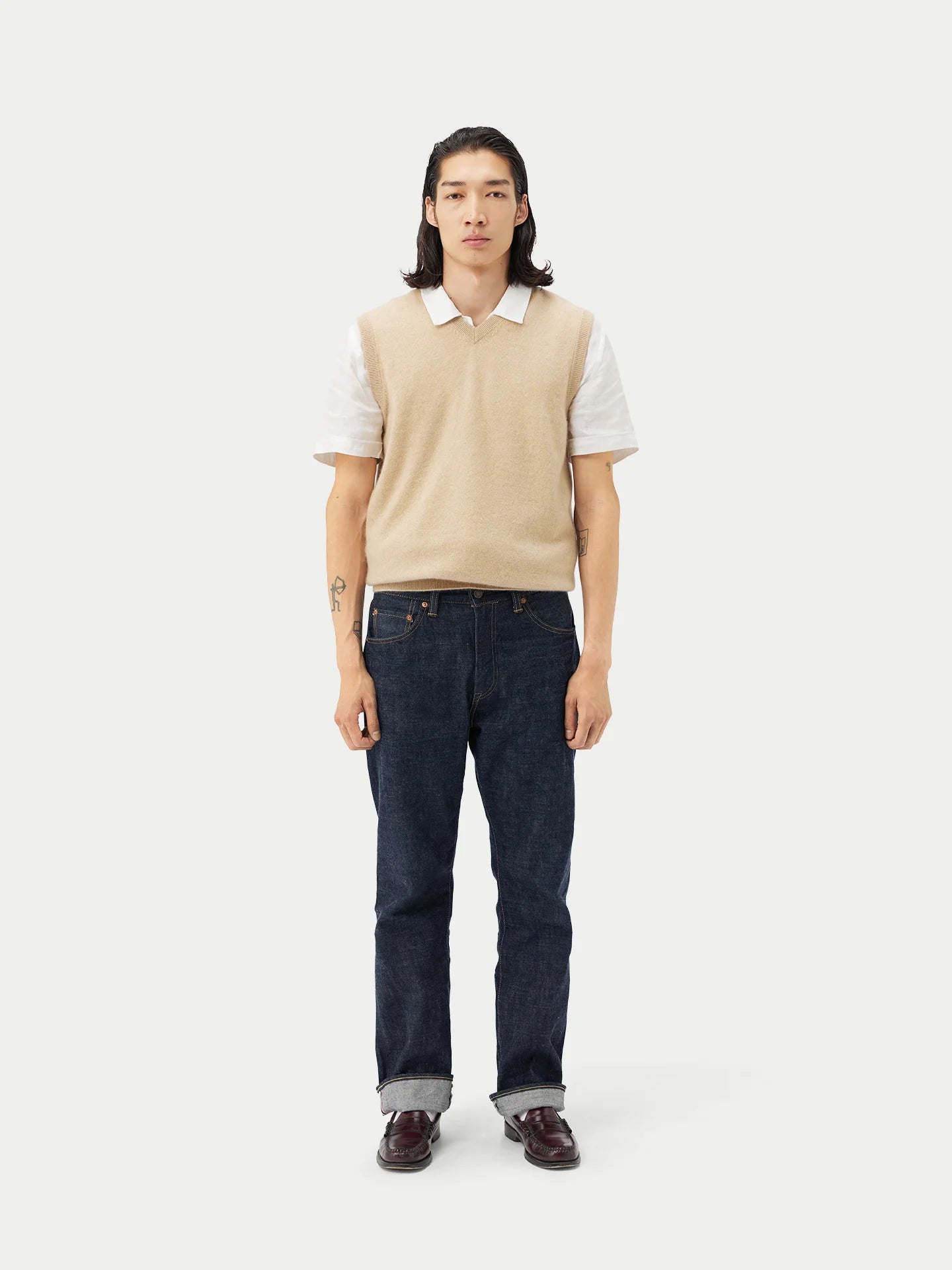 Men Cashmere Vest - image 4