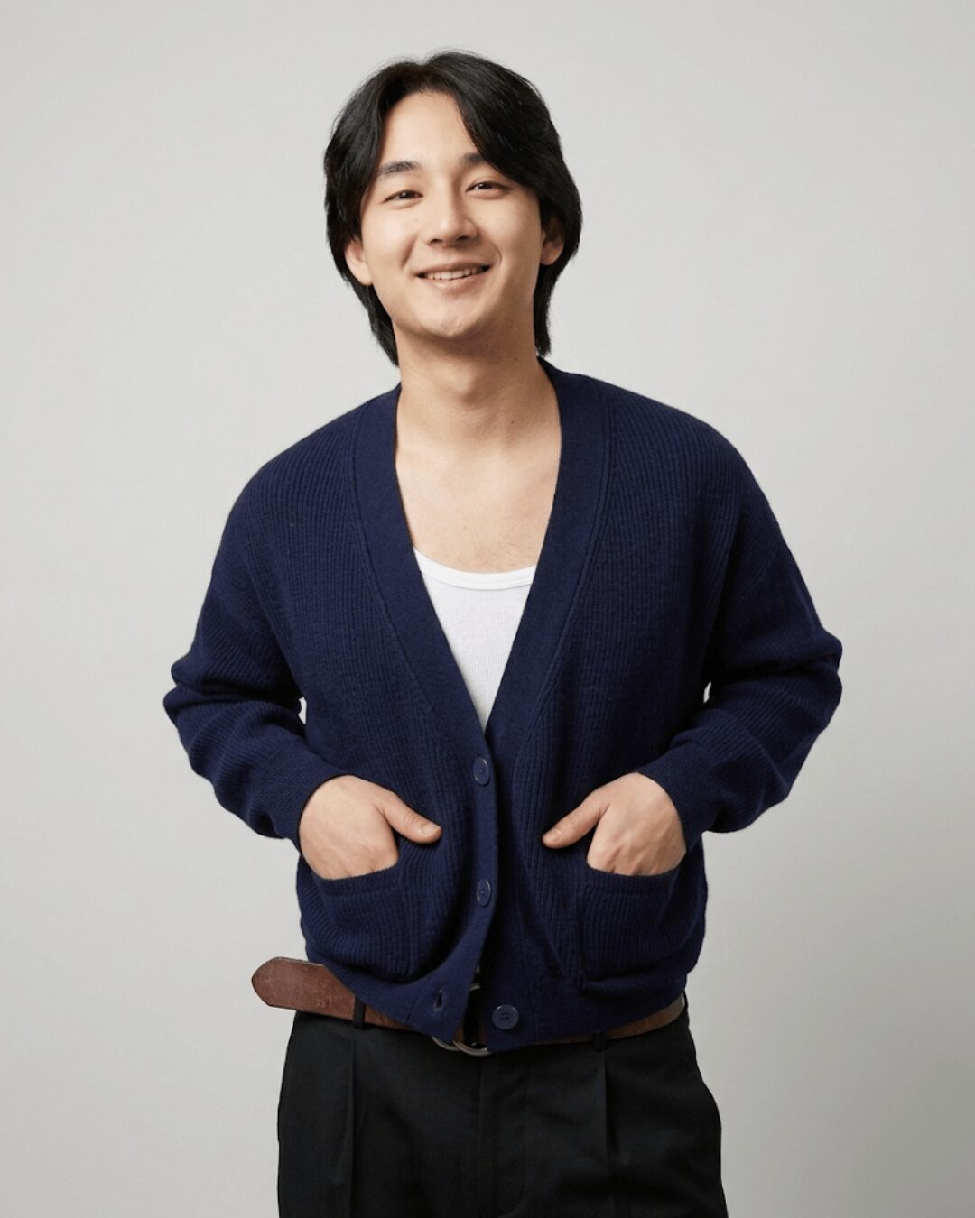 Merino Wool V-Neck Cardigan. - image 7