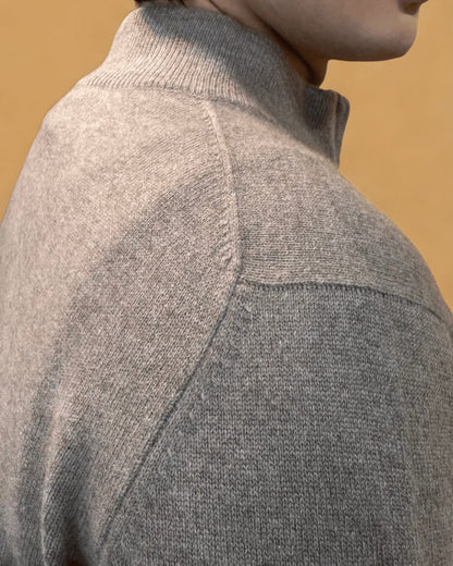 Cashmere Unisex Zip Cardigan - image 14