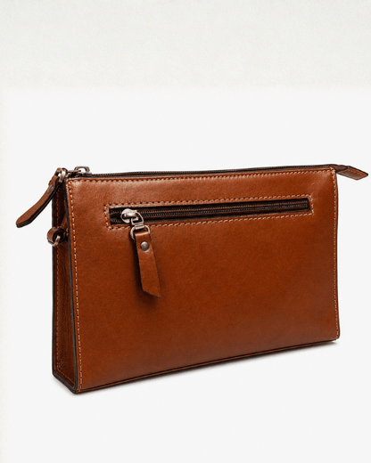 Leather Envelope Top Handle - image 3