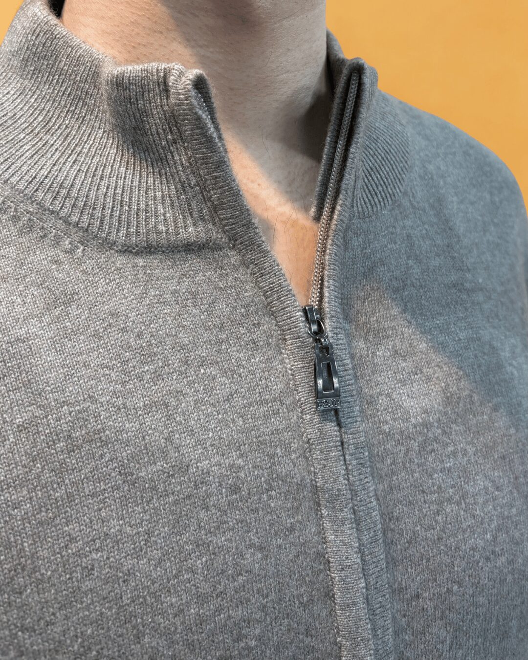 Cashmere Unisex Zip Cardigan - image 13