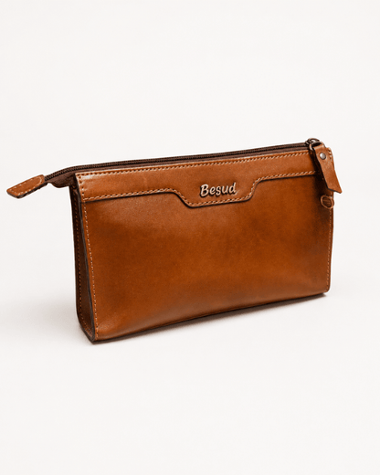 Leather Envelope Top Handle - image 2
