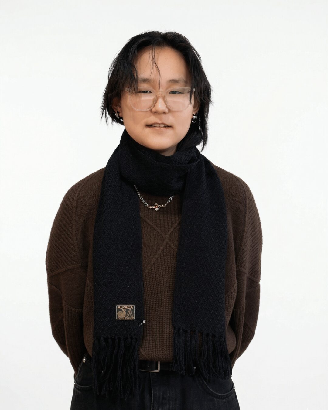 Multi color, Fun Alpaca Wool Scarves - image 5