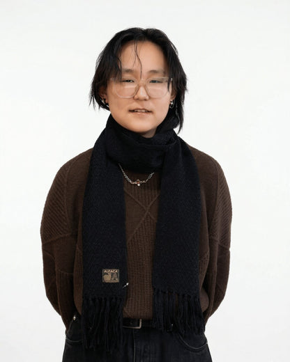 Multi color, Fun Alpaca Wool Scarves - image 5