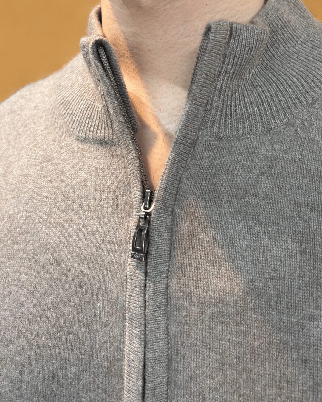 Cashmere Unisex Zip Cardigan - image 11
