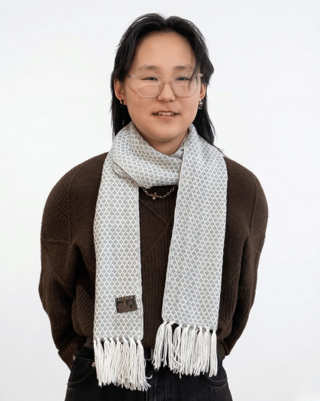 Multi color, Fun Alpaca Wool Scarves - image 6