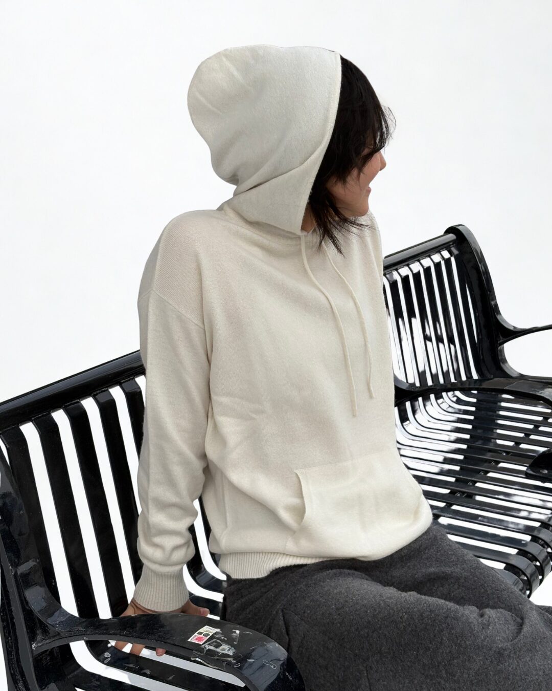 Classic Cashmere Hoodie - image 5