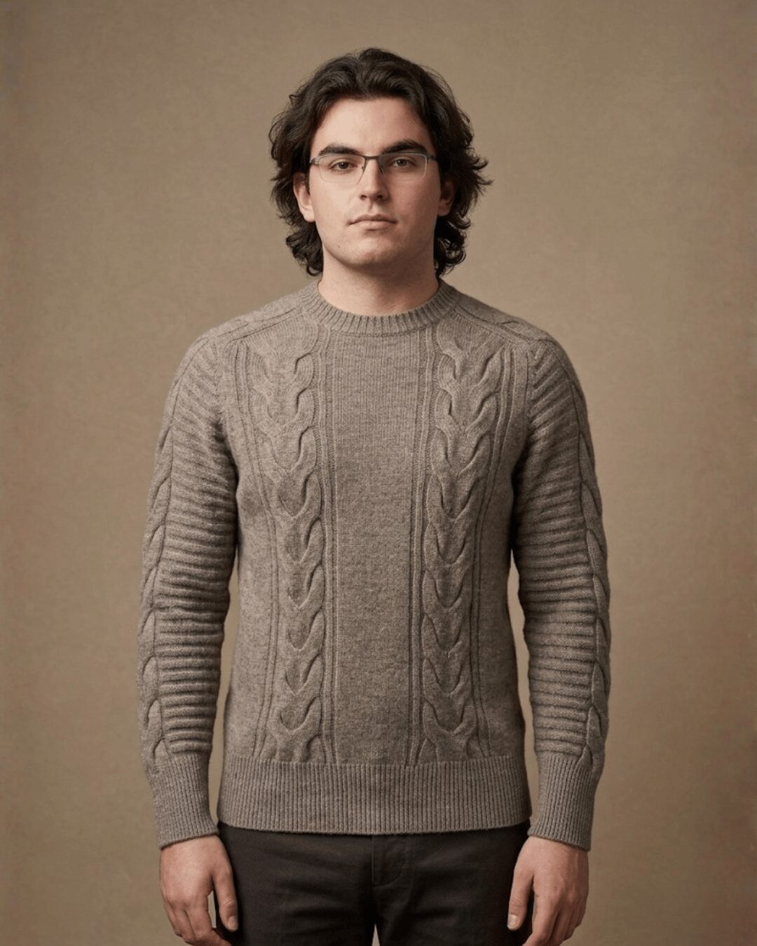 Men's Yak Down Crew Neck