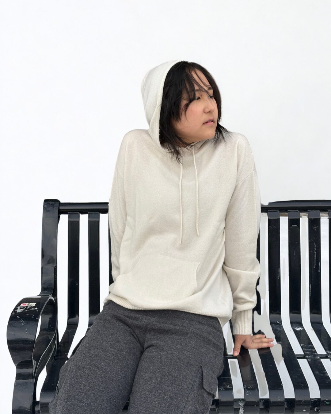 Classic Cashmere Hoodie - image 4