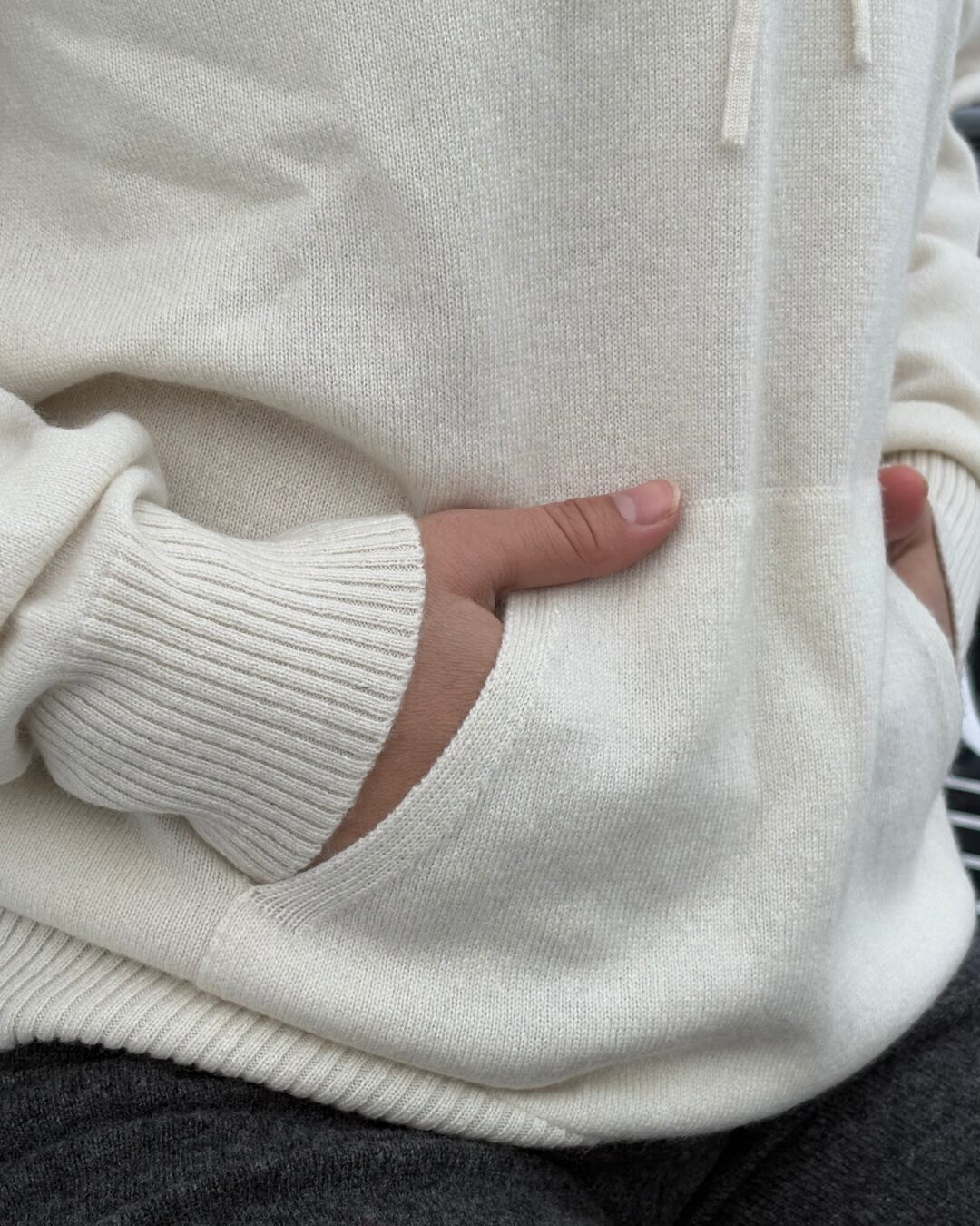 Classic Cashmere Hoodie - image 2