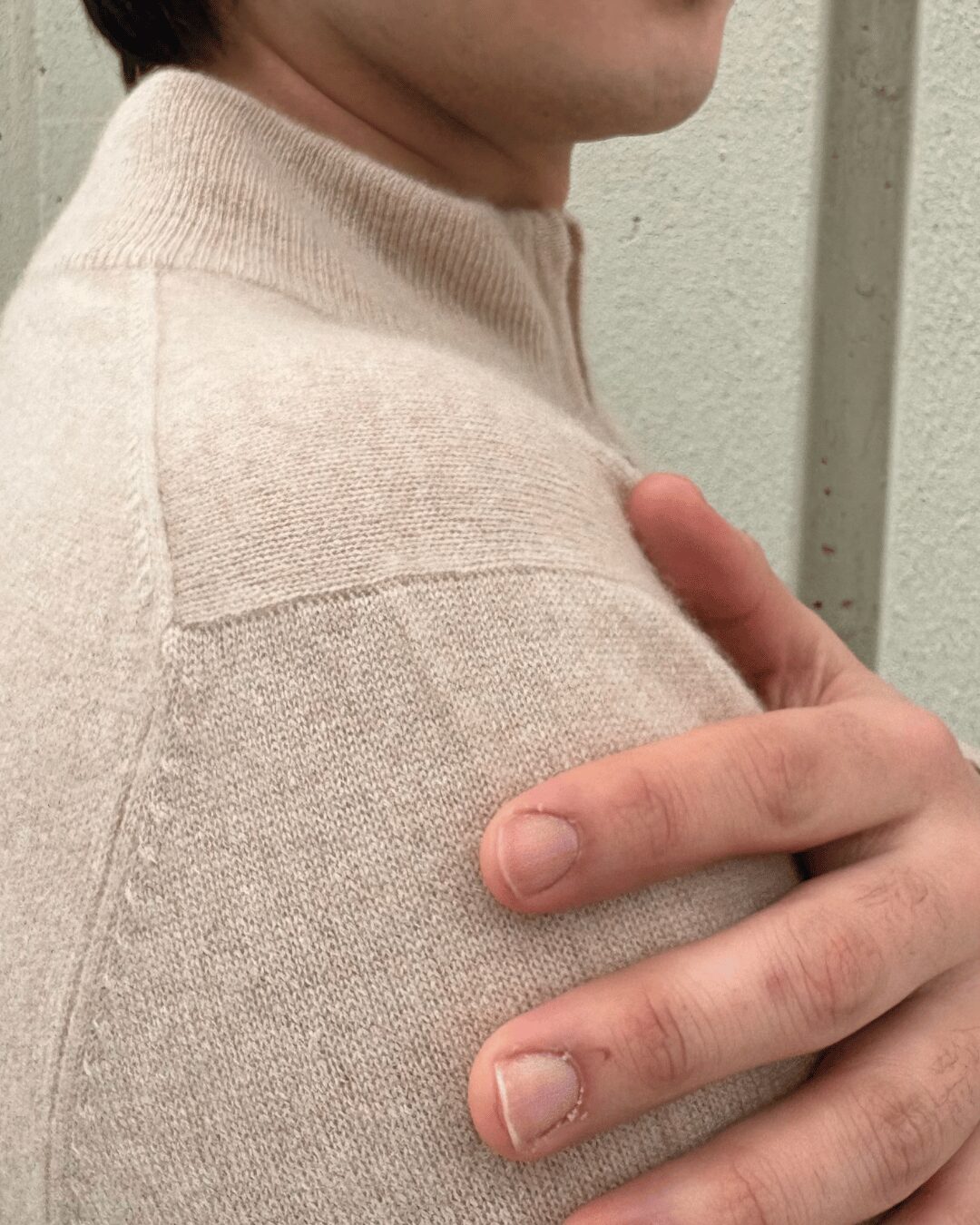 Cashmere Unisex Zip Cardigan - image 5
