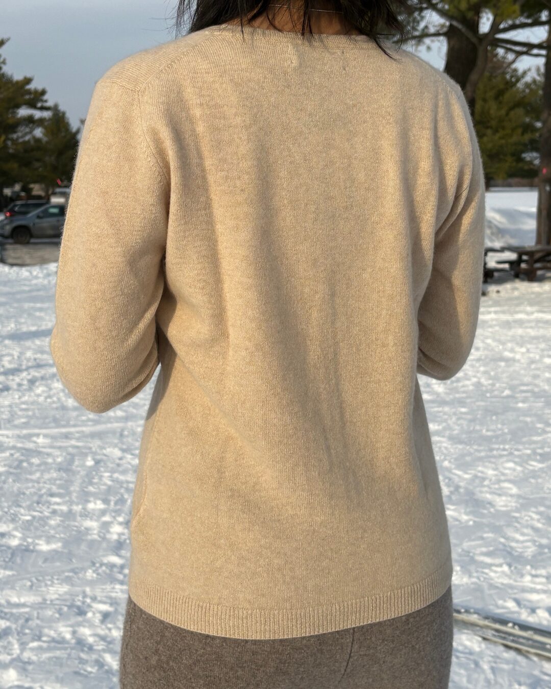 Classic Women V-Neck Cardigan - image 10