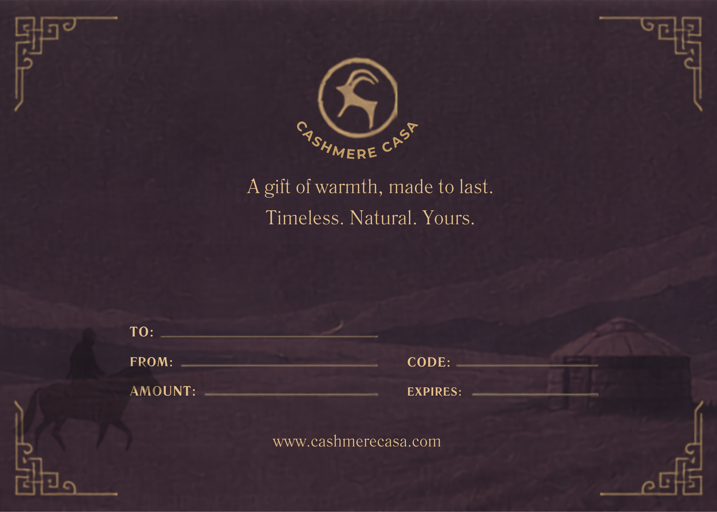Cashmere Casa Gift Card