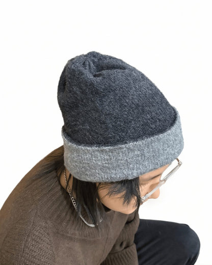 Reversible Alpaca Wool Beanie - image 2