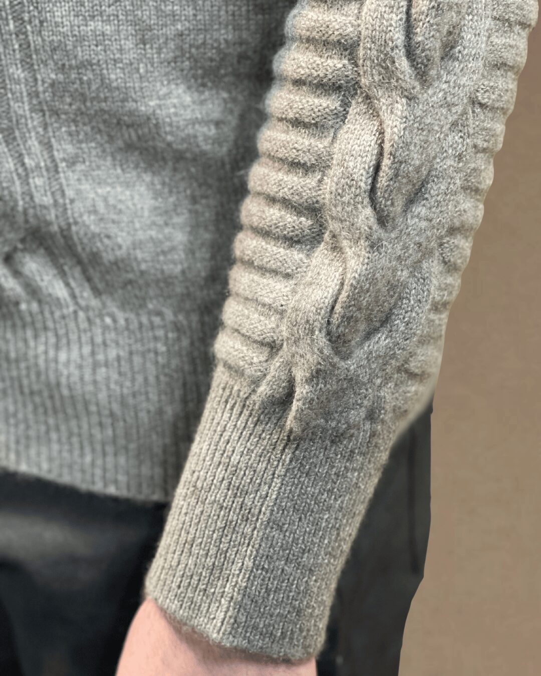 Men's Yak Down Crew Neck - image 4