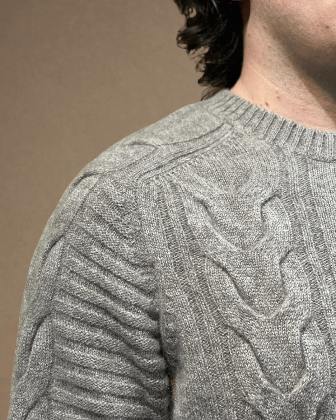 Men's Yak Down Crew Neck - image 2