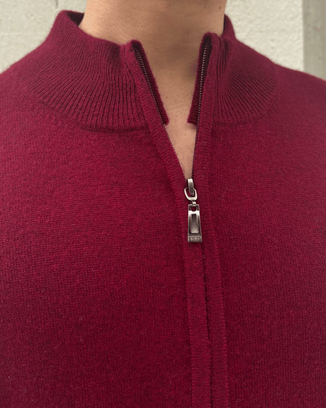 Cashmere Unisex Zip Cardigan - image 8