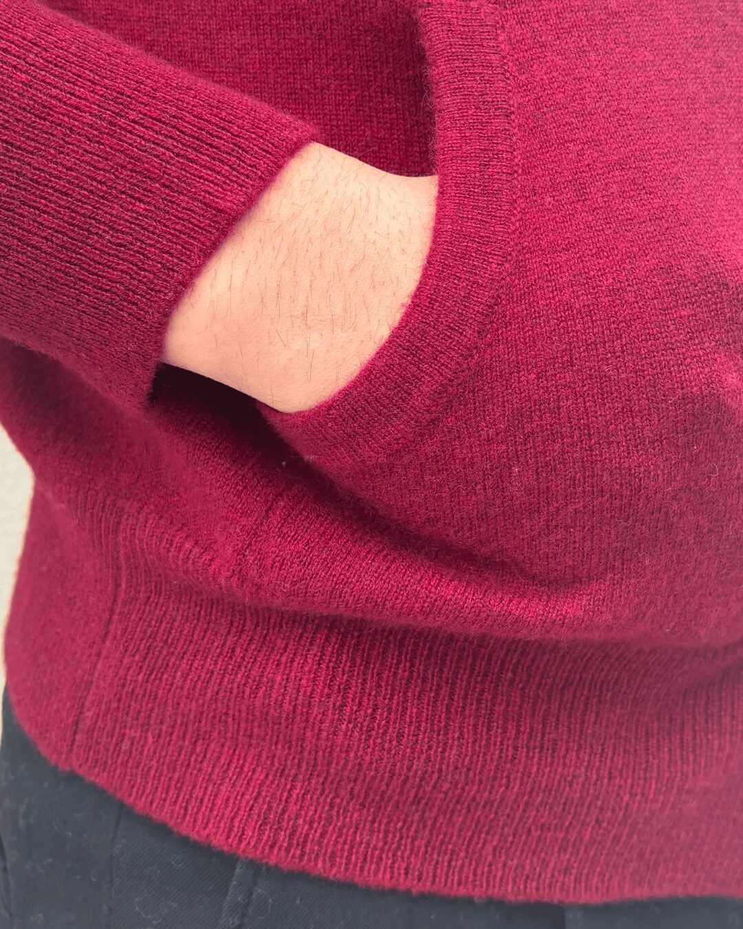 Cashmere Unisex Zip Cardigan - image 7