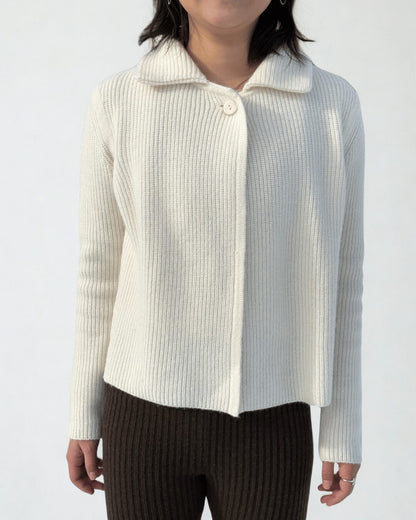 Cashmere Cardigan Poncho - image 3