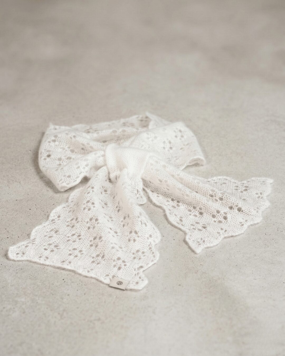 Altai Cashmere Lace Pointelle Scarf - image 4