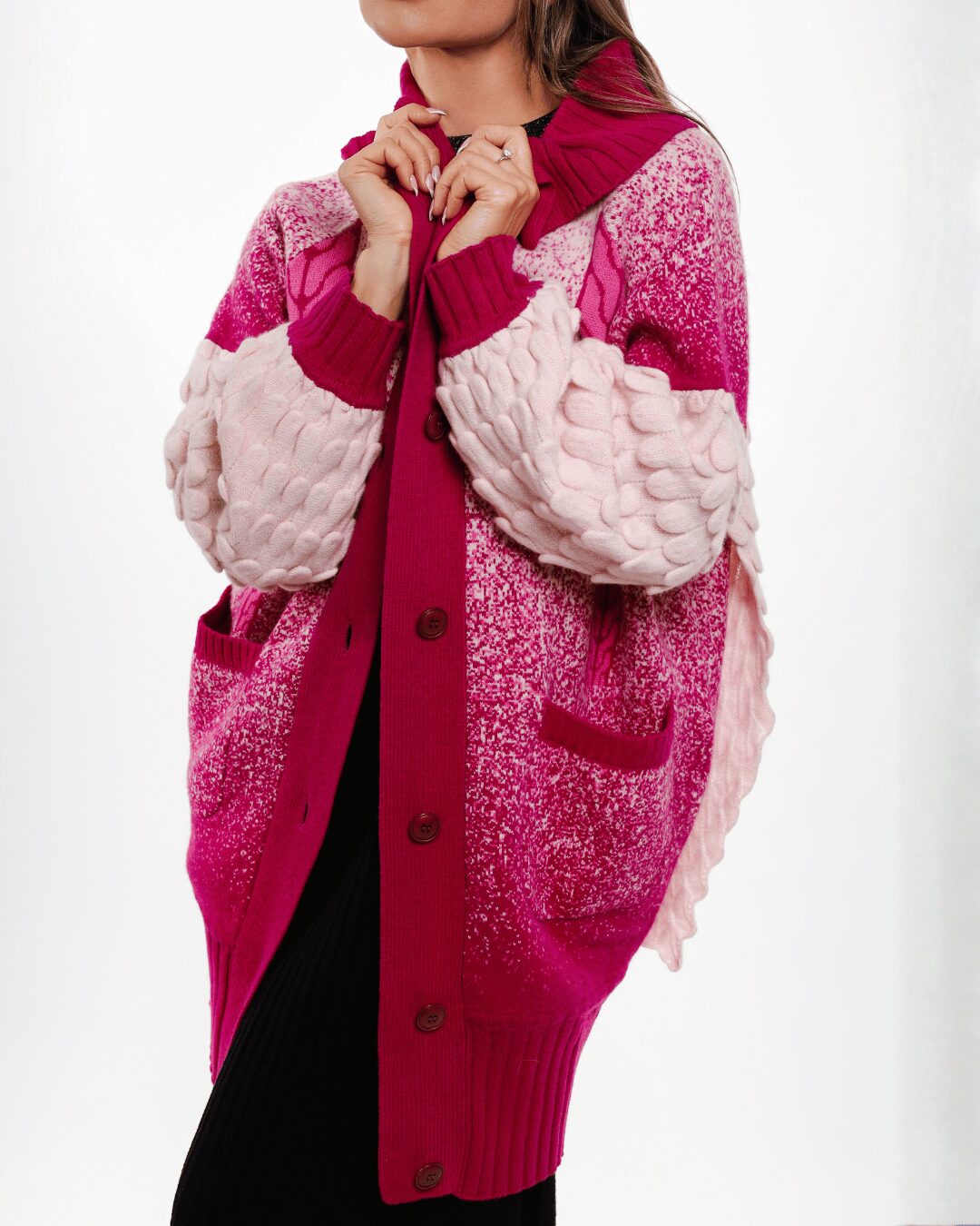 The Aurora Wing Cashmere Coat - image 2