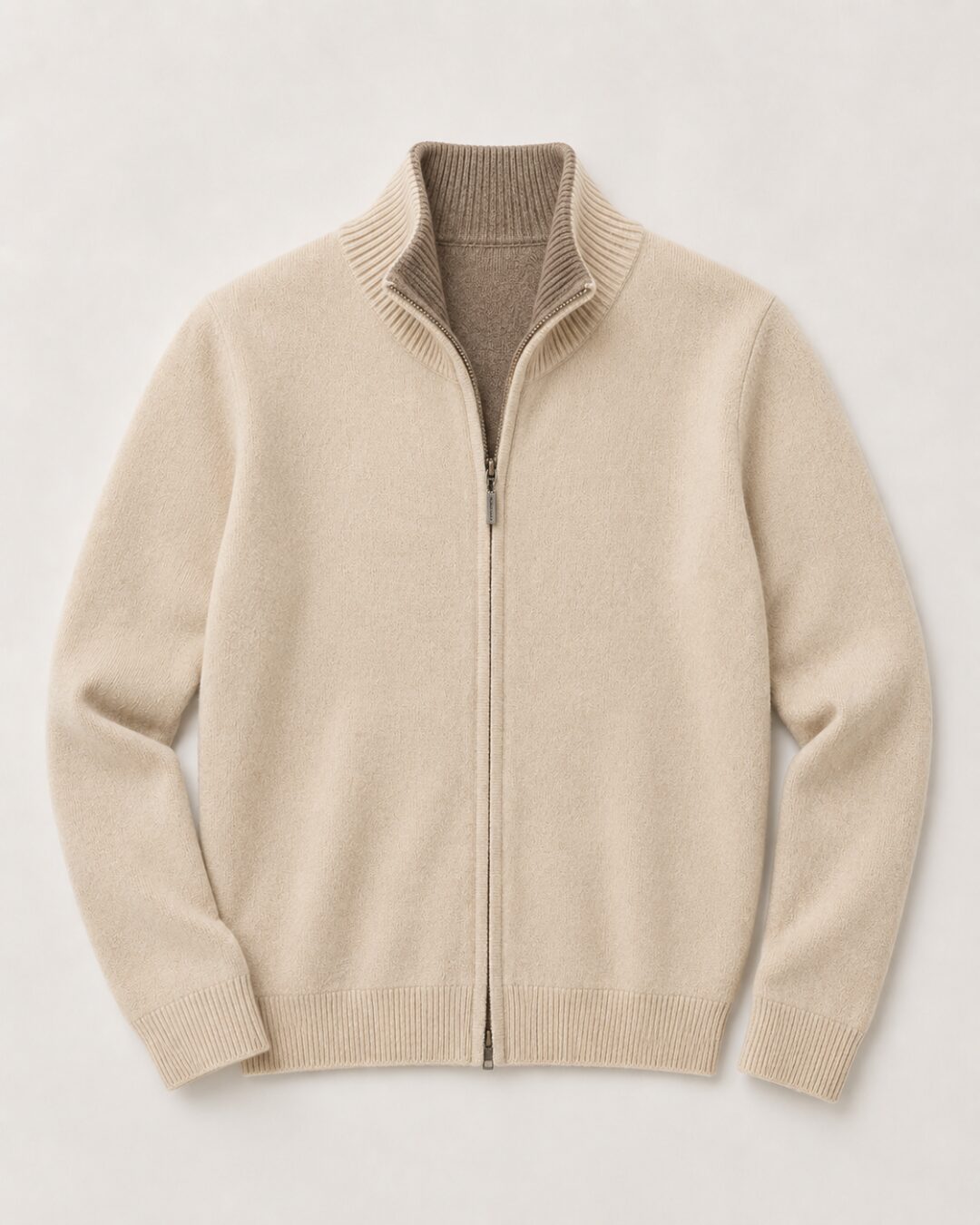 Reversible Double Layered Zip Cardigan Men - image 3