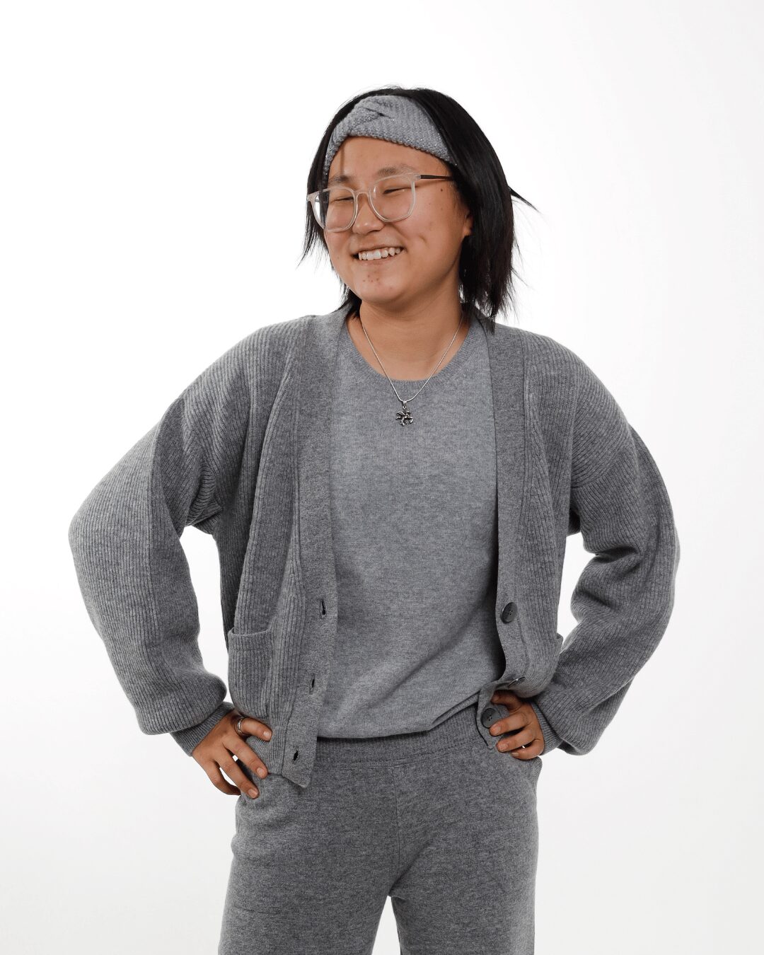 Merino Wool V-Neck Cardigan. - image 2