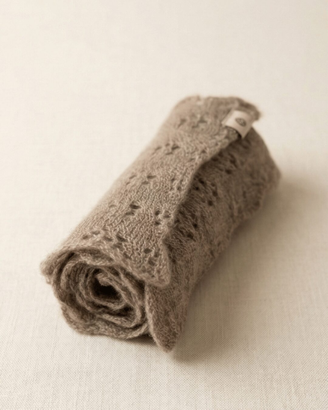 Altai Cashmere Lace Pointelle Scarf - image 3