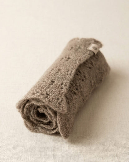Altai Cashmere Lace Pointelle Scarf - image 3