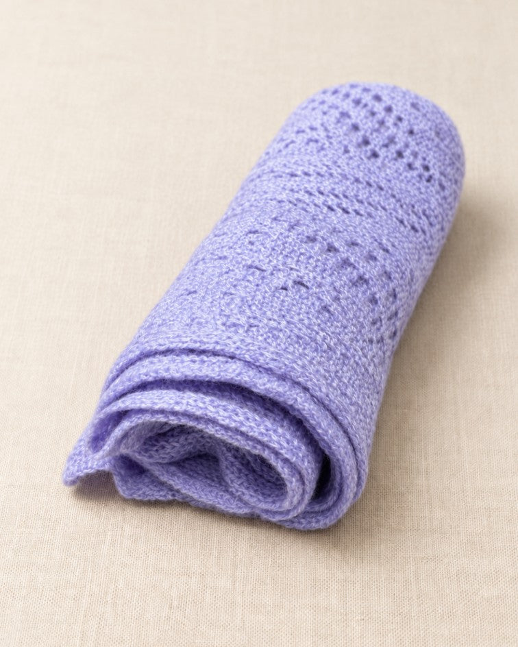 Cashmere Pointelle Triangle Scarf