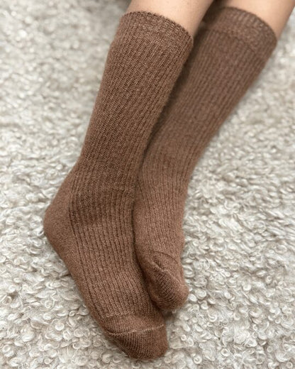Camel Wool Hiking Socks