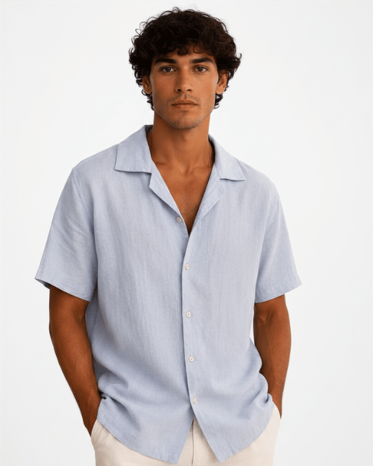 Men's Camp Collar Shirt - image 3