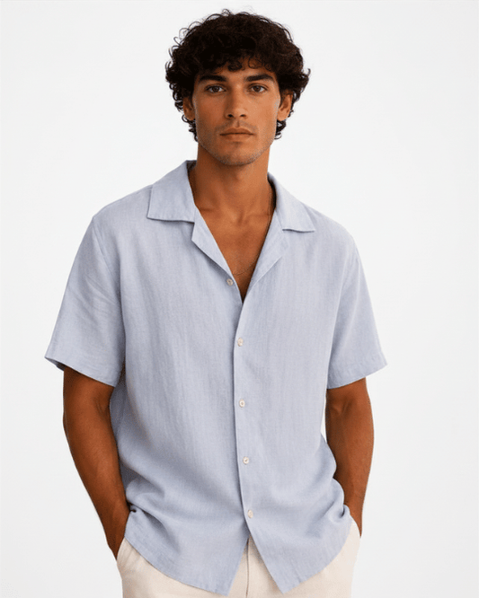 Men's Camp Collar Shirt - image 3