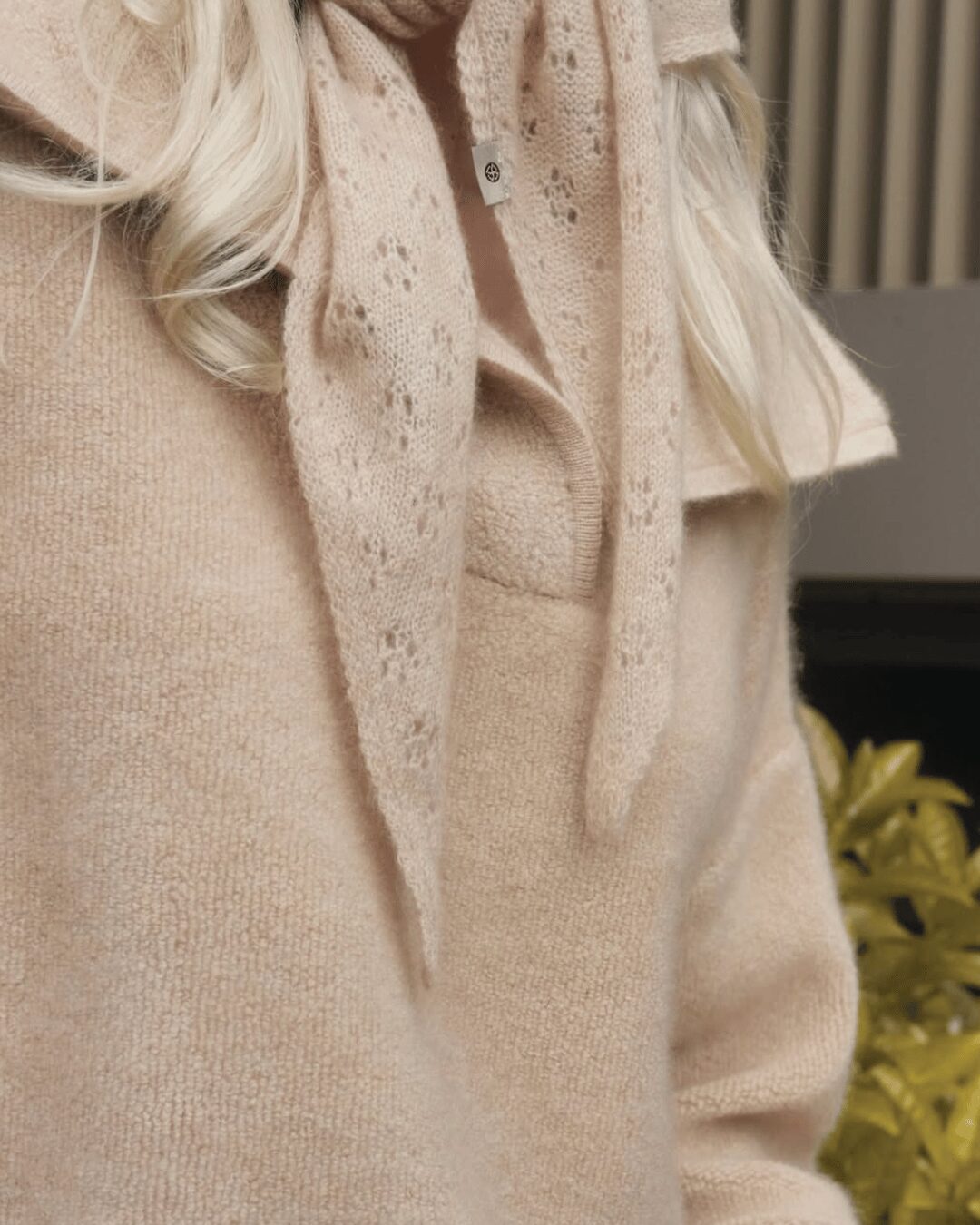 Cashmere Sailor Tie-Neck - image 4
