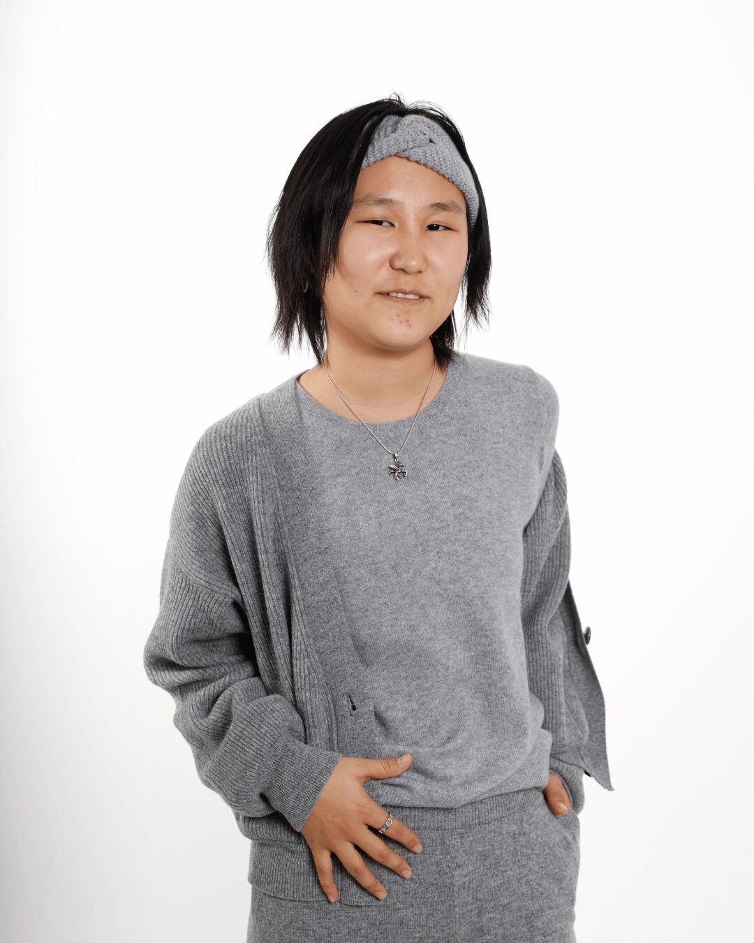 Merino Wool V-Neck Cardigan. - image 3