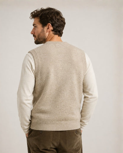 100% Mongolian Sheep Wool Vest - image 2