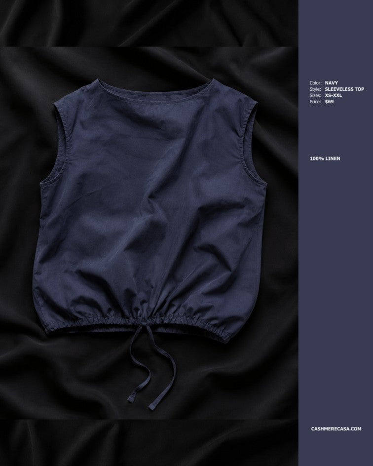 Funnel Sleeveless Top