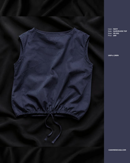 Funnel Sleeveless Top