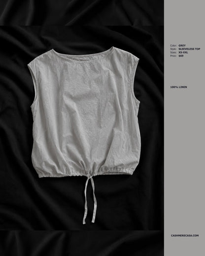 Funnel Sleeveless Top