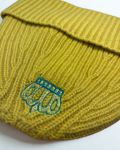 Ribbed Cashmere Beanie - image 2
