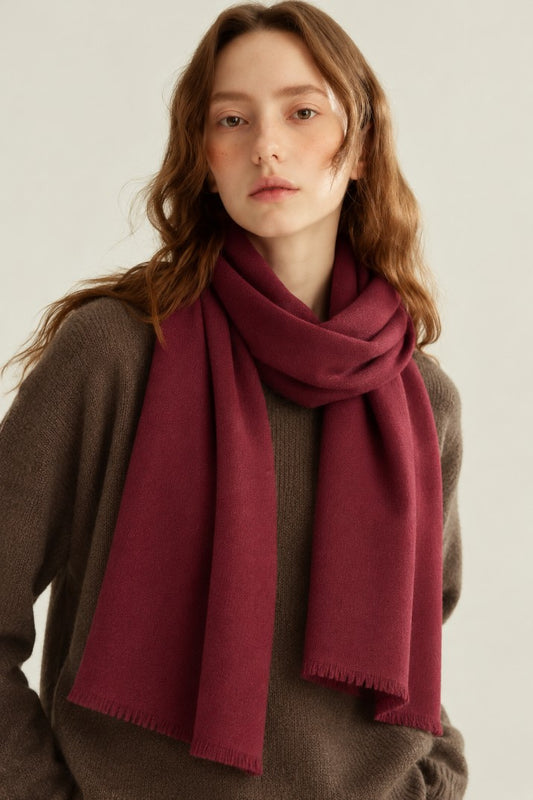 Yak Down Textile Scarf