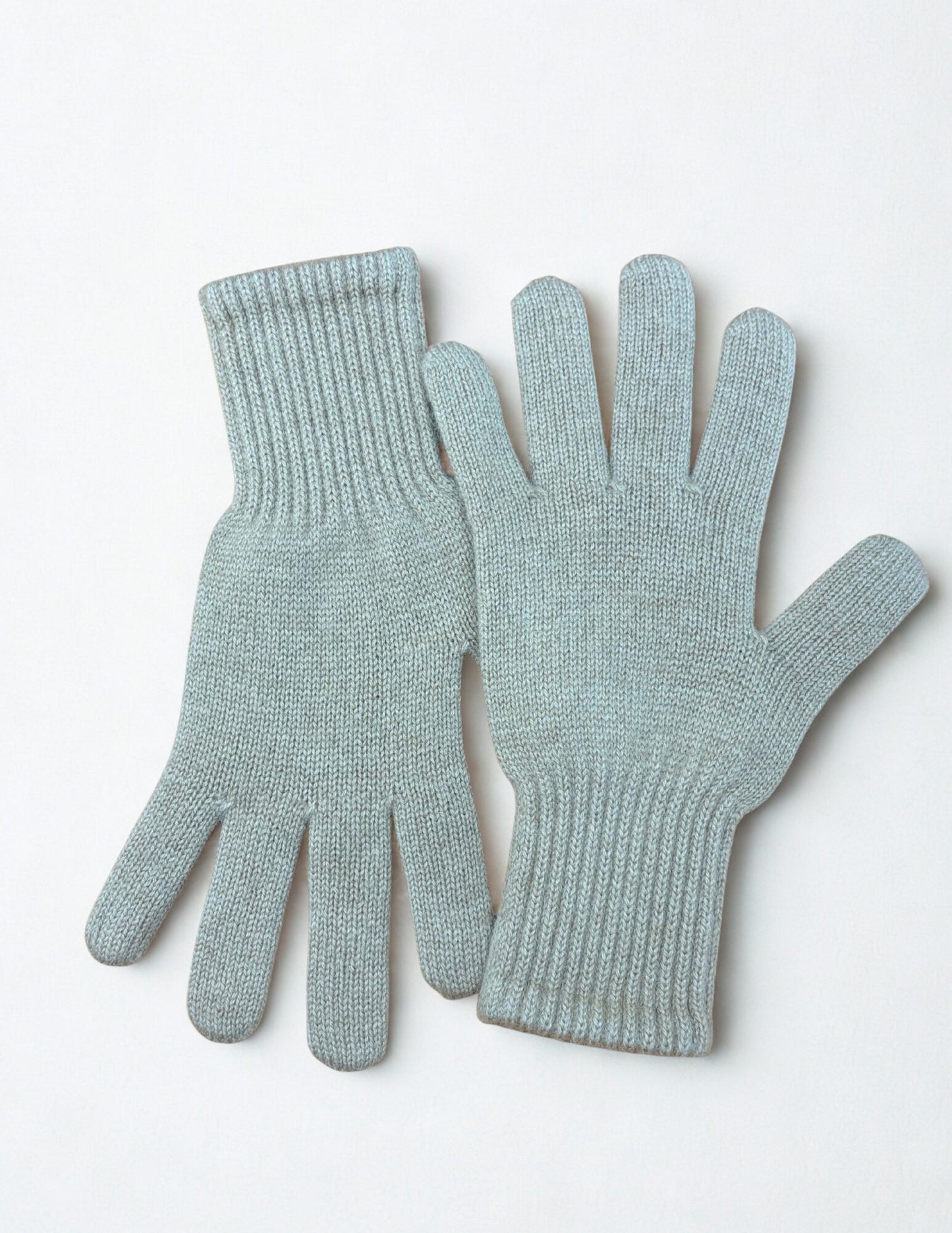 Classic Camel Wool Gloves - image 3