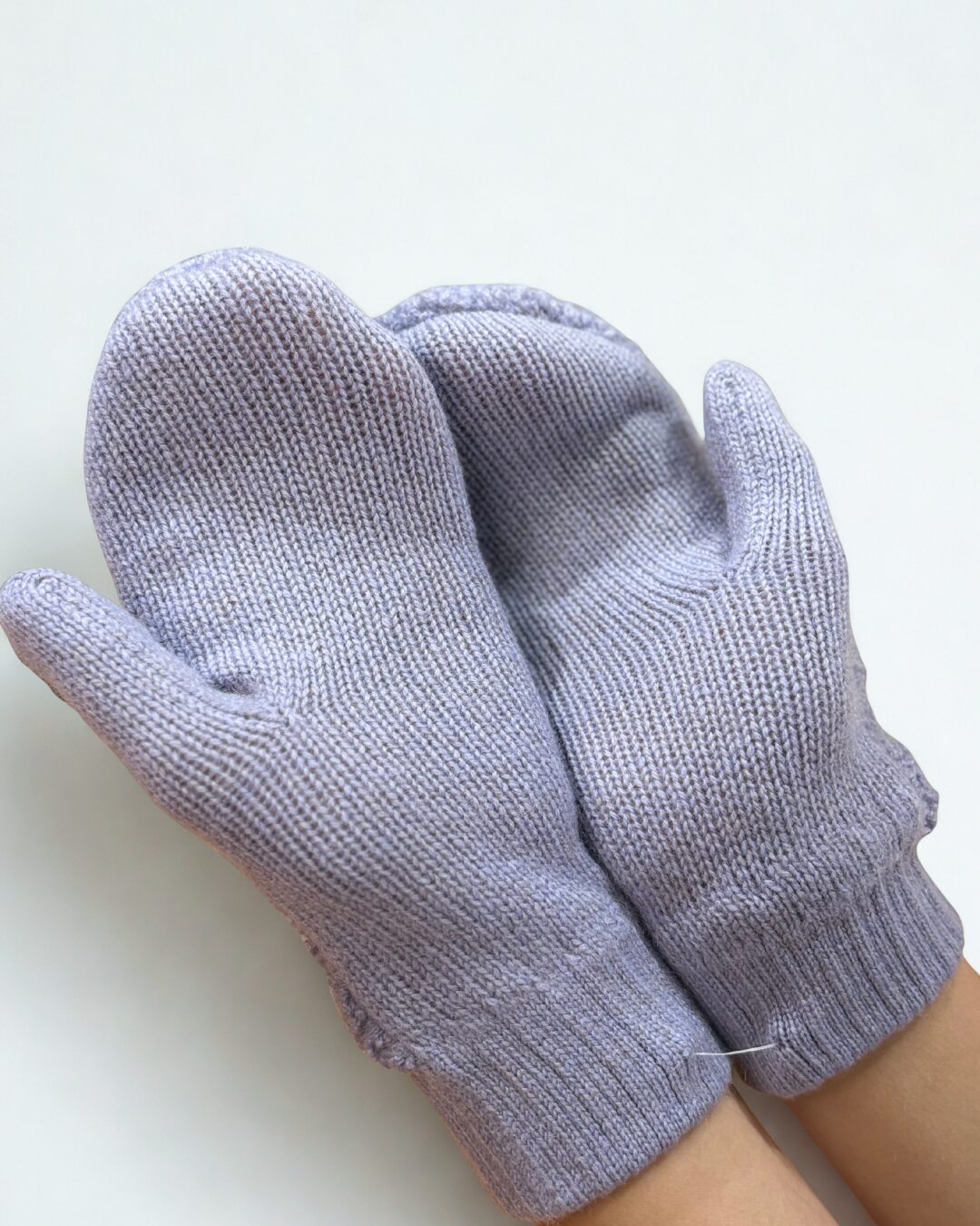 Double Layered Cashmere Mittens - image 3