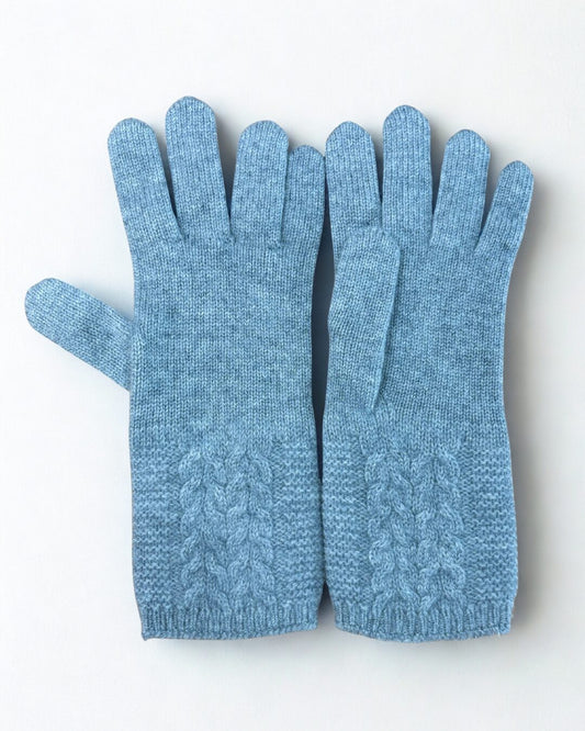 Classic Knit Cashmere Gloves