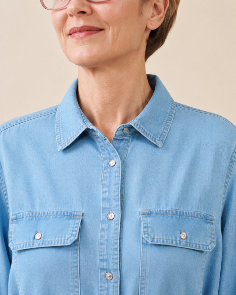 Belted Shirt Dress