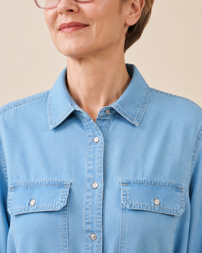 Belted Shirt Dress