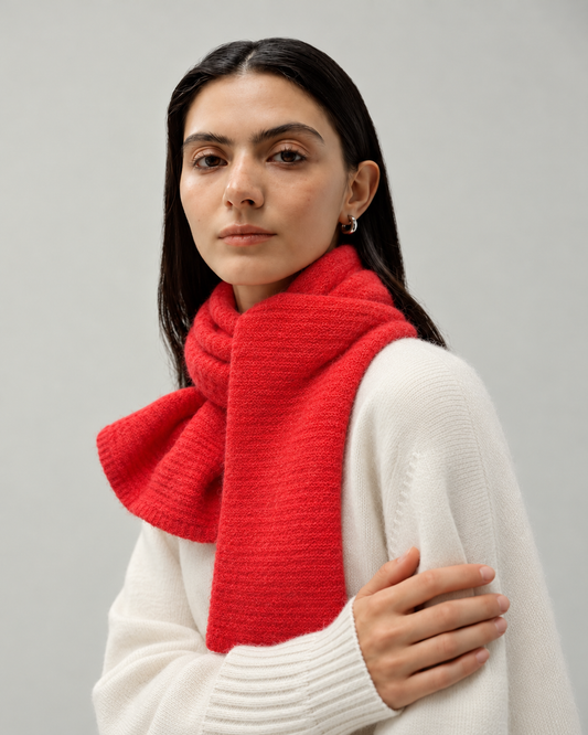 Waffle Knit Scarf